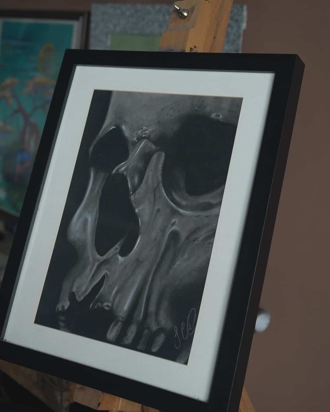 Artwork in the Anarchy State studio