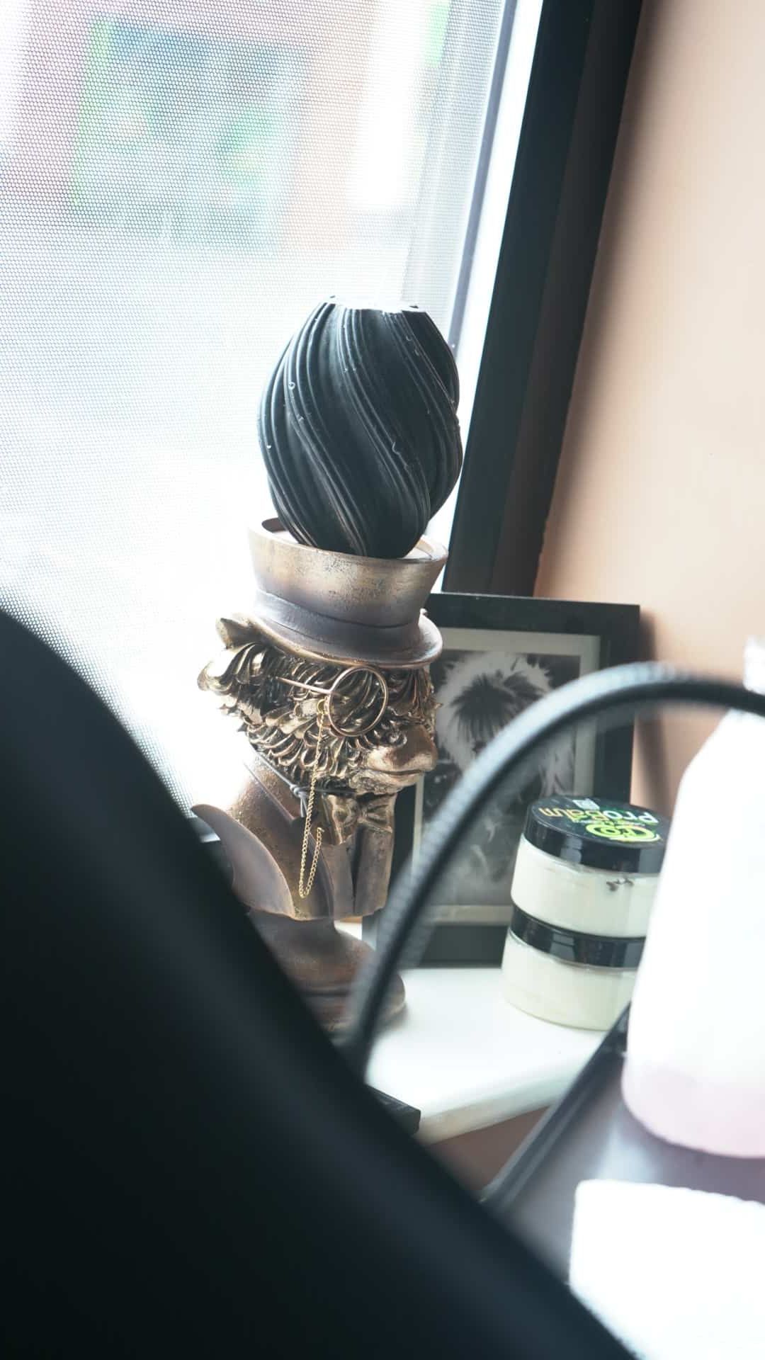 Tattoo studio workspace